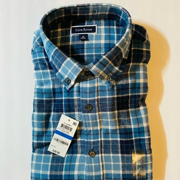 sachin and babi light blue dress Club Room Men's Multi Dress Shirts main image 0